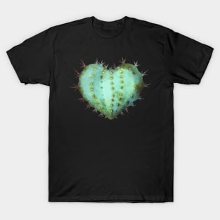 Cactus heart watercolor T-Shirt